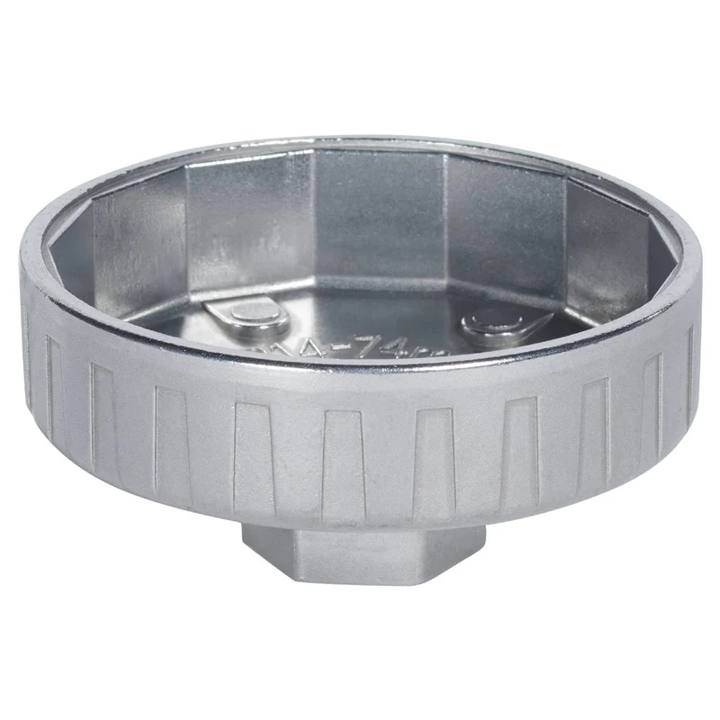 SW-Stahl Ölfilterschlüssel Stahl 3/8 Antrieb 74 mm 14 Kanten
