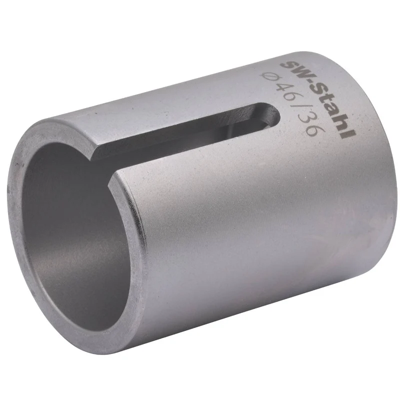 SW-Stahl Druckstück mit Kontrollaussparung 46/36 mm