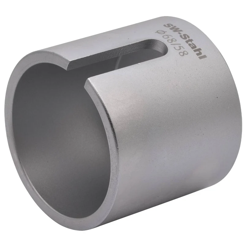 SW-Stahl Druckstück mit Kontrollaussparung 68/58 mm