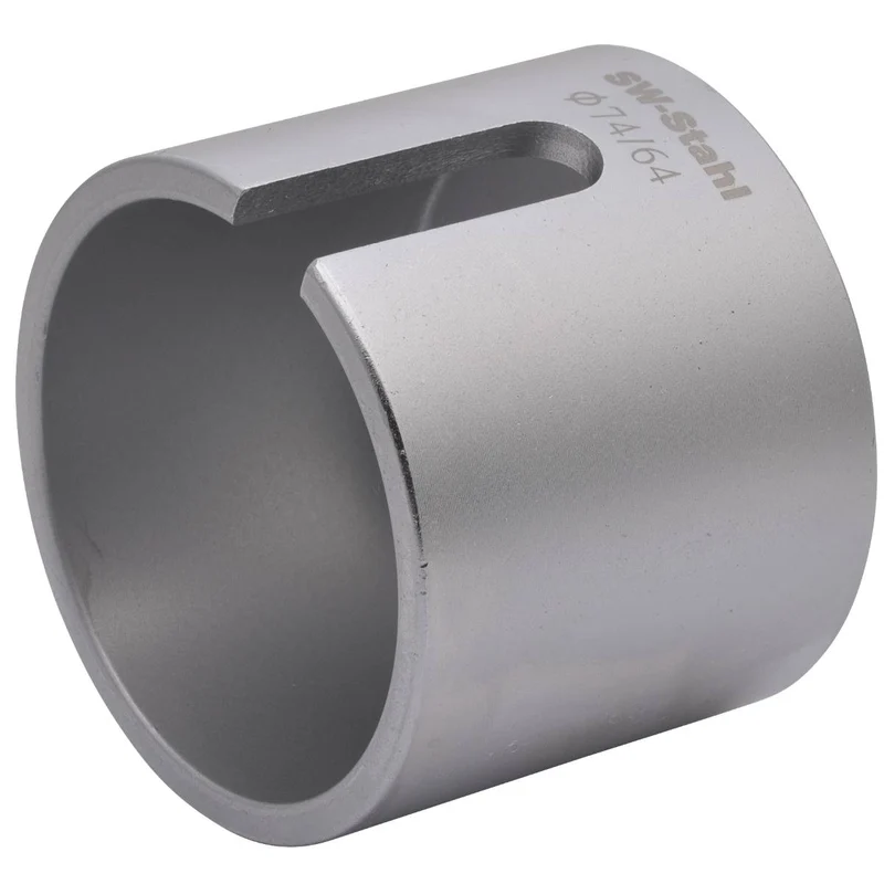 SW-Stahl Druckstück mit Kontrollaussparung 74/64 mm