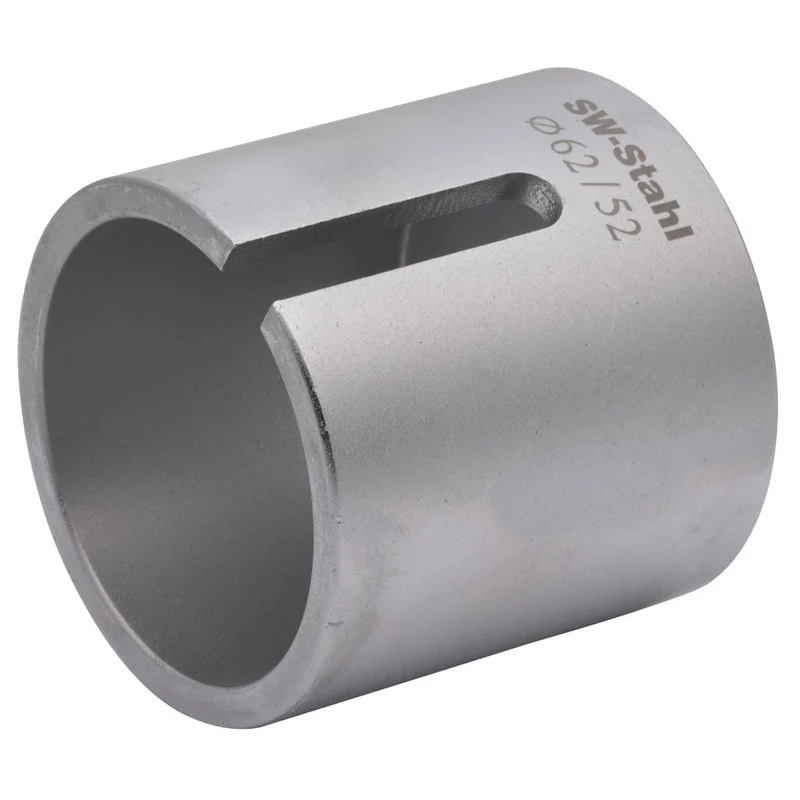 SW-Stahl Druckstück mit Kontrollaussparung 62/52 mm