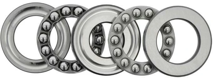 SKF Axial-Rillenkugellager 54307, 30x68x47,2 mm, zweiseitig wirkend, Stahlblechkäfig