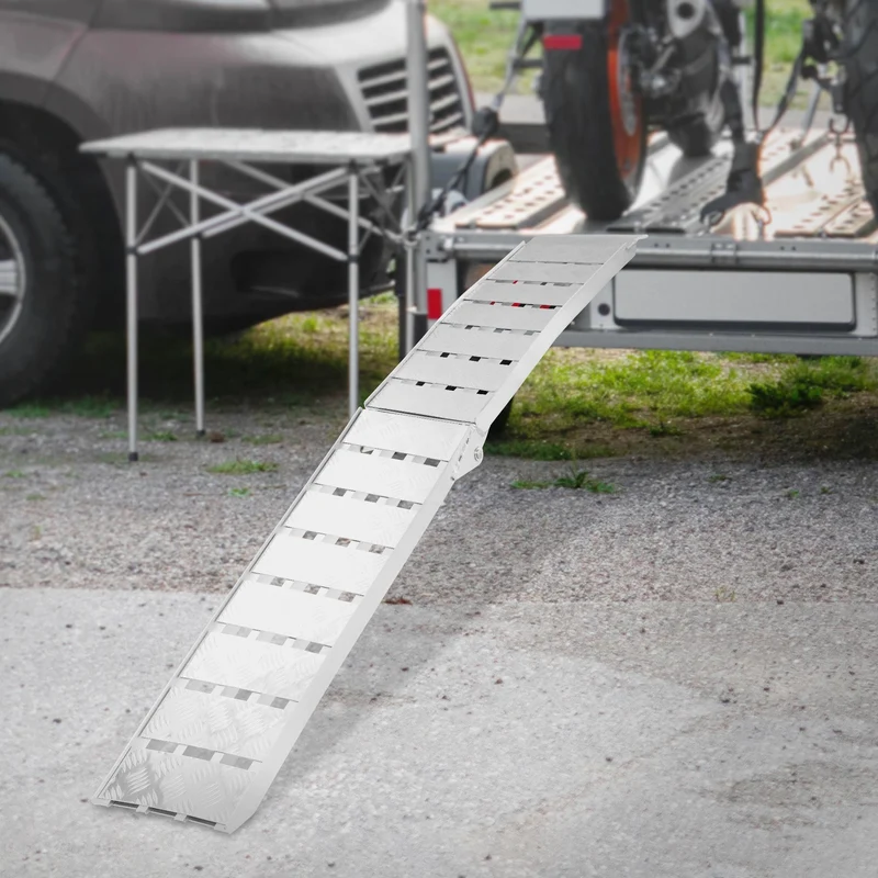 Auffahrrampe 225x28 cm aus Aluminium bis 680 kg