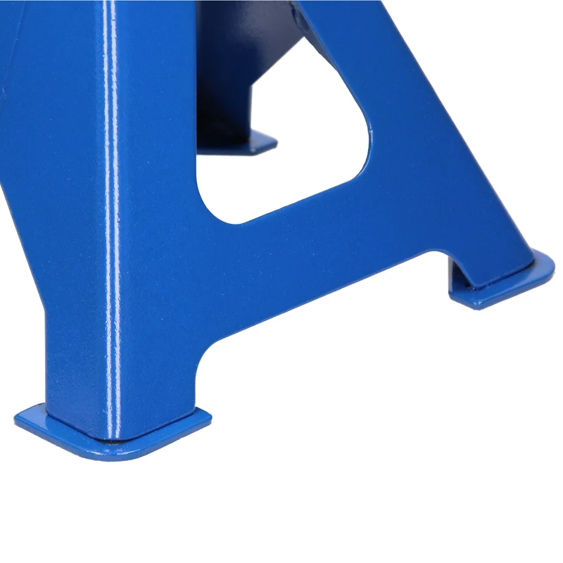 2er Set Unterstellböcke, blau, Traglast 6000 kg, aus Stahl