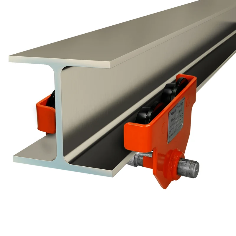 Laufkatze Rollfahrwerk 2000 kg Flanschbreite ca. 66-220 mm
