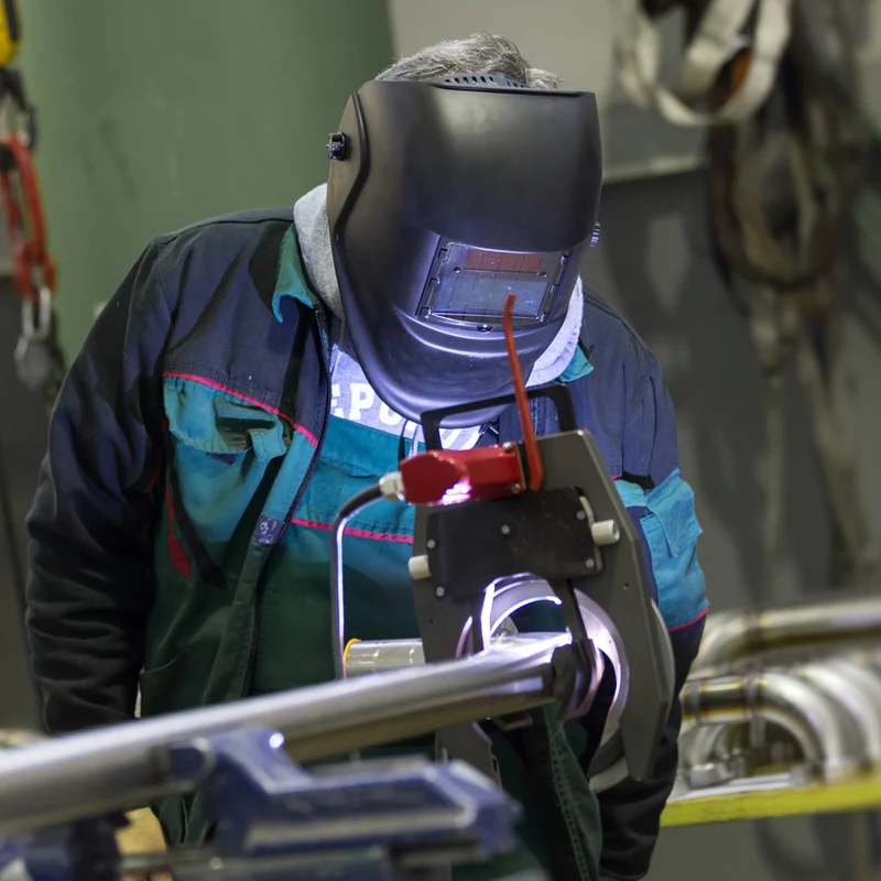 Automatik Schweißhelm mit 2 Sensoren, UV/IR-Schutz, für alle gängigen Schweißtechniken