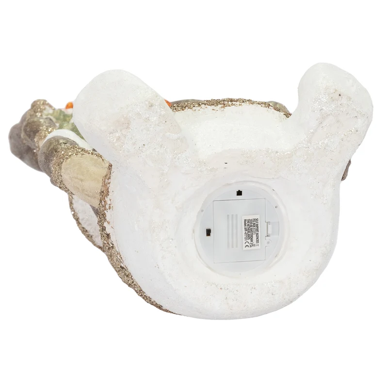 LED Schneeman Trio Deko Figur 70 cm aus Polyresin