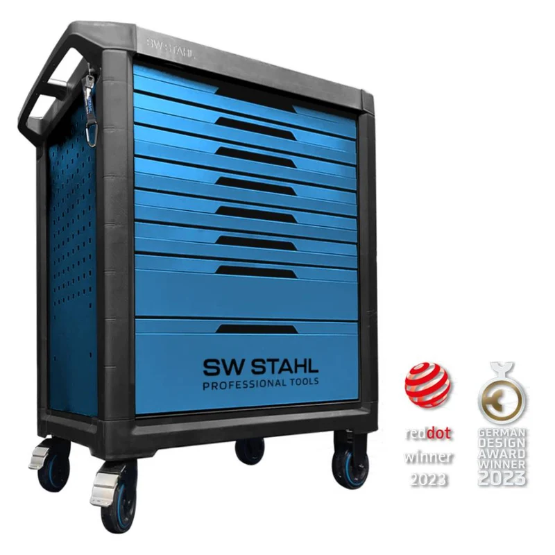 SW-Stahl Profi-Werkstattwagen TT801 blau unbestückt