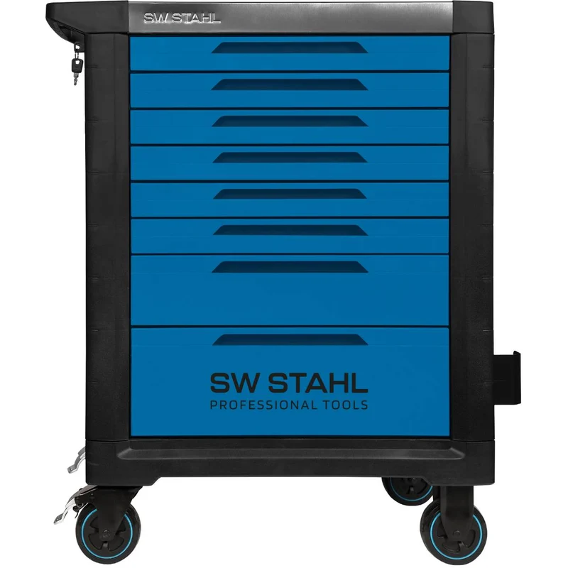 SW-Stahl Profi-Werkstattwagen TT801 blau unbestückt