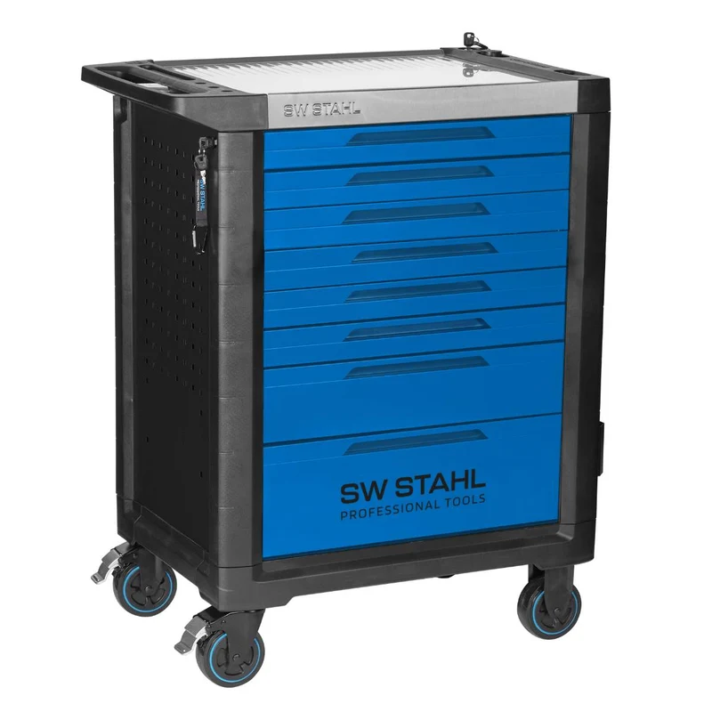 SW-Stahl Profi-Werkstattwagen TT801 blau unbestückt