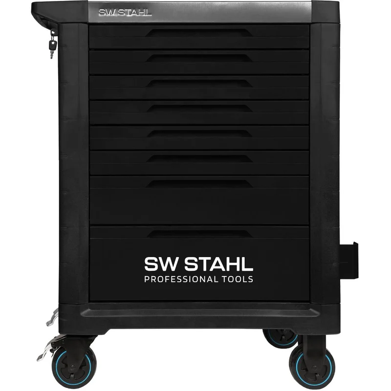 SW-Stahl Profi-Werkstattwagen TT801 schwarz unbestückt