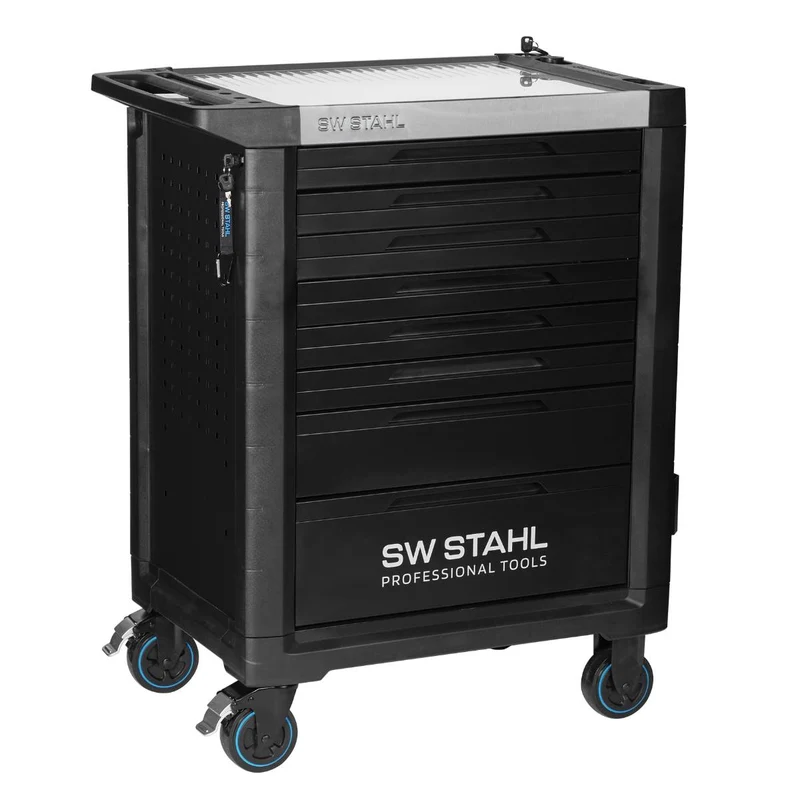 SW-Stahl Profi-Werkstattwagen TT801 schwarz unbestückt