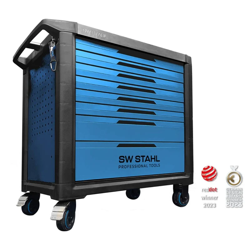 SW-Stahl Profi-Werkstattwagen TT802 blau unbestückt