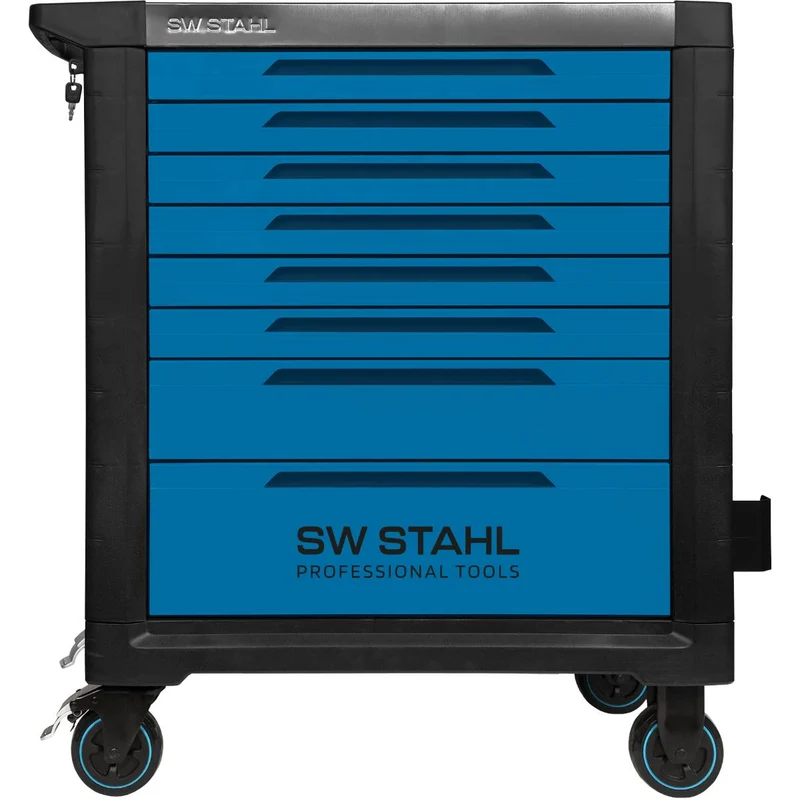 SW-Stahl Profi-Werkstattwagen TT802 blau unbestückt