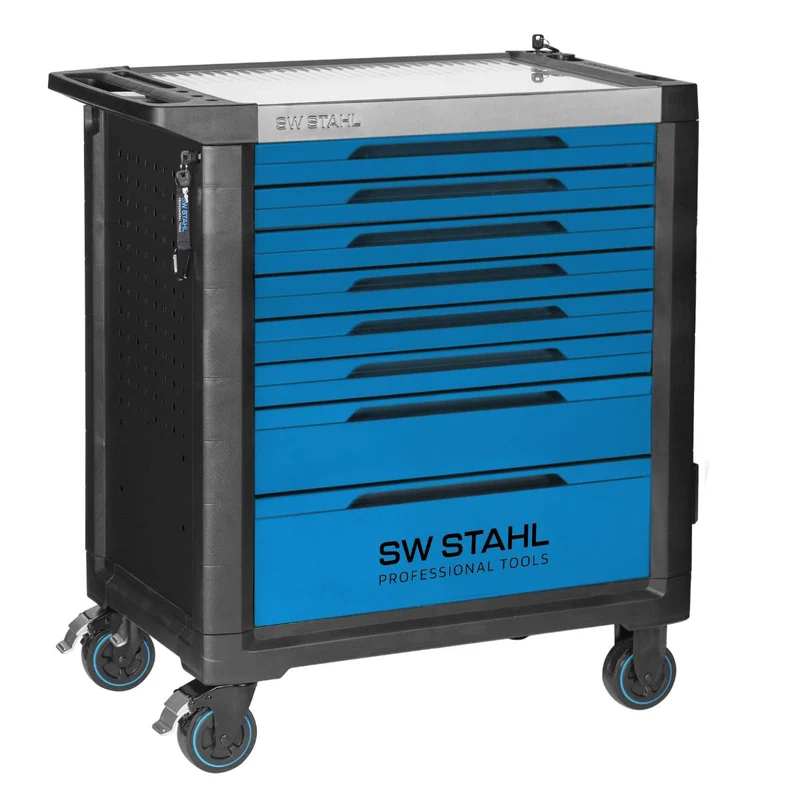 SW-Stahl Profi-Werkstattwagen TT802 blau unbestückt
