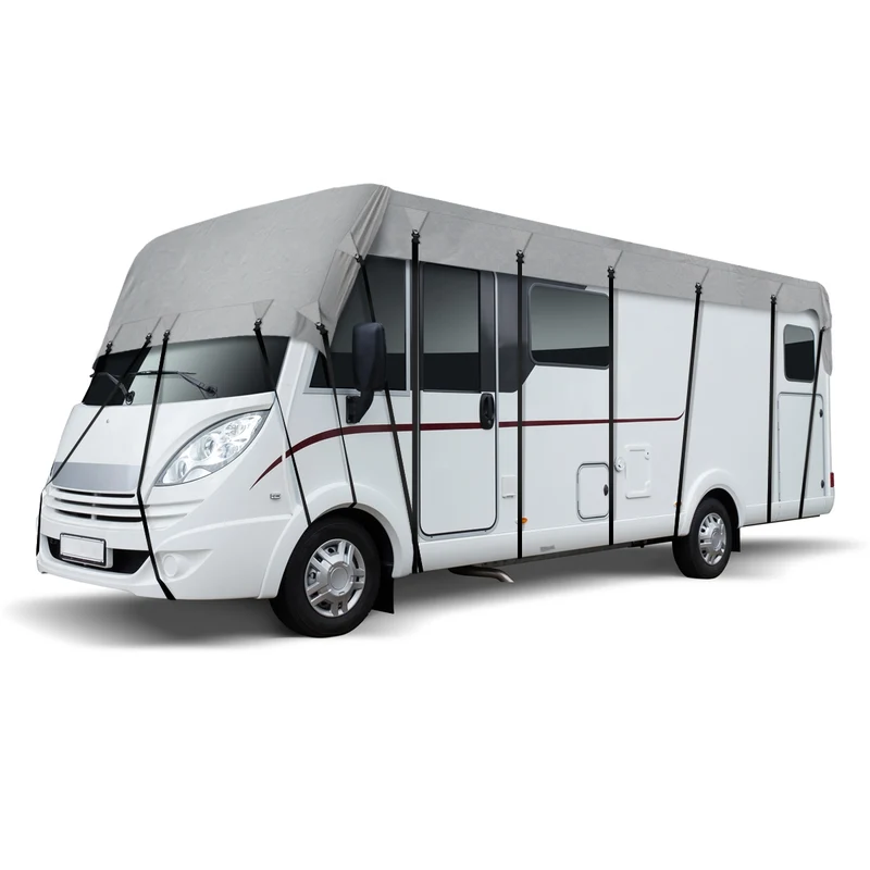 Ganzgarage für Wohnwagen 8,5x3 m Atmungsaktiv aus Vliesstoff