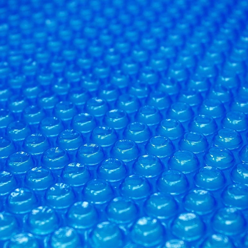 Pool Solarfolie Rund Ø 5 m 400µm Blau aus PE-Folie mit Luftkammern