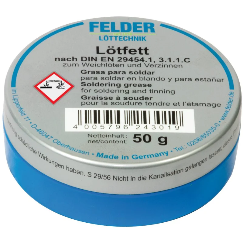SW-Stahl Lötfett 50g nach DIN EN29454-1