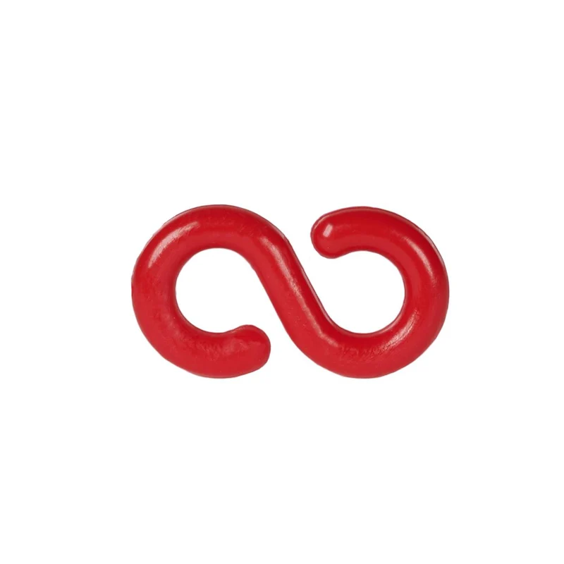 SW-Stahl S-Haken 8 mm rot