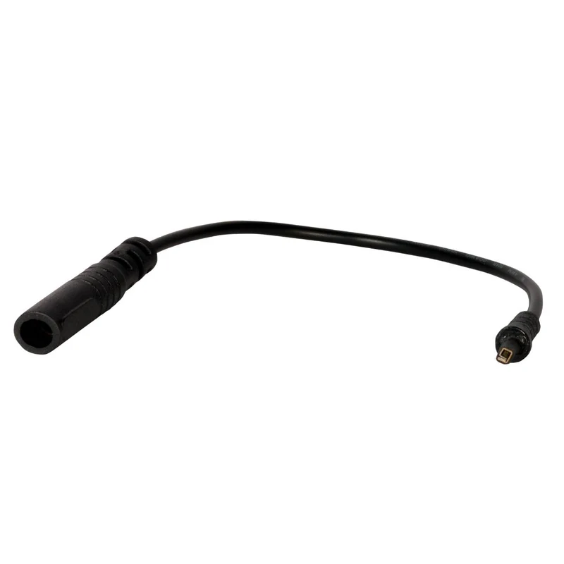 SW-Stahl Prüfkabel Buchse flach 10 mm schwarz