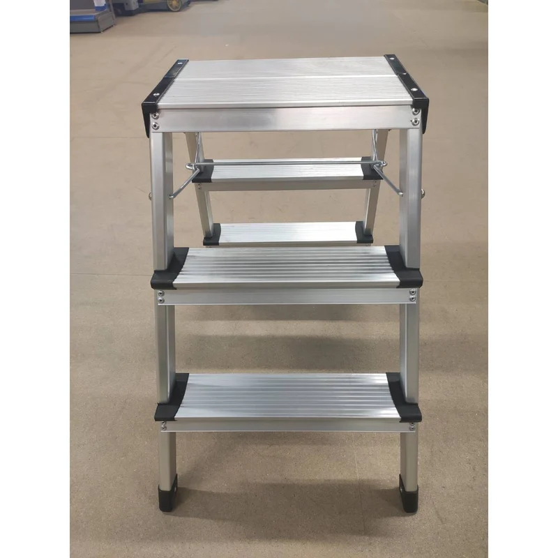 SW-Stahl Stufenleiter aus Aluminium klappbar 3-stufig