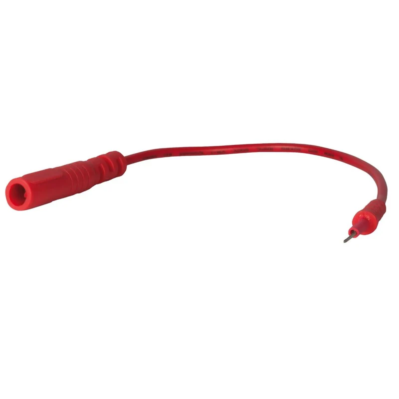 SW-Stahl Prüfkabel Stecker 07mm rot