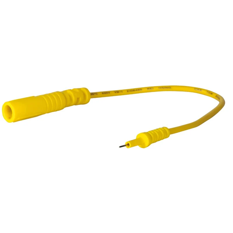 SW-Stahl Prüfkabel Stecker 06 mm gelb