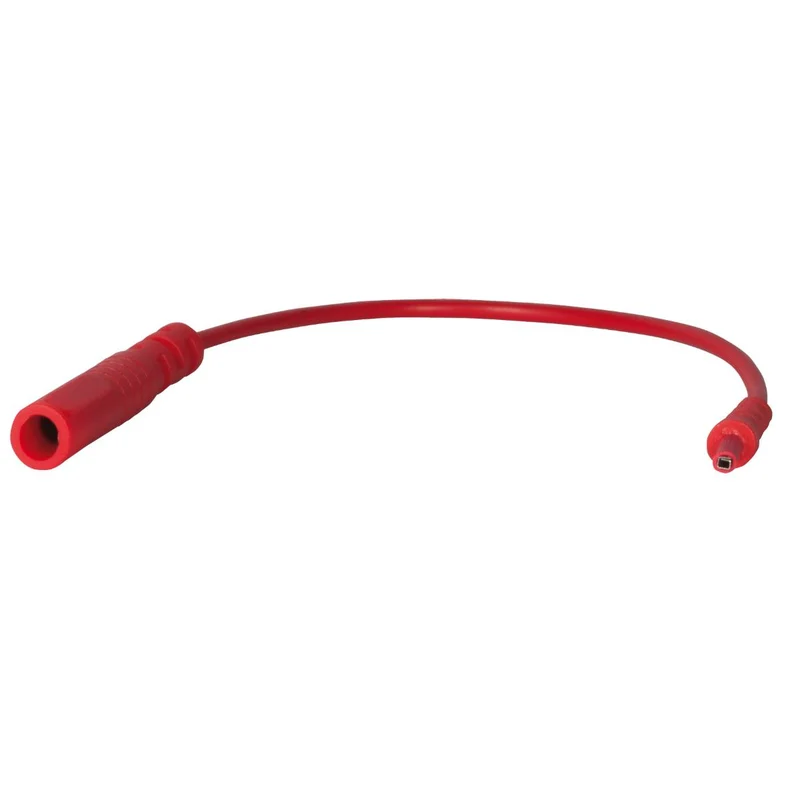 SW-Stahl Prüfkabel Buchse rund 21 mm rot