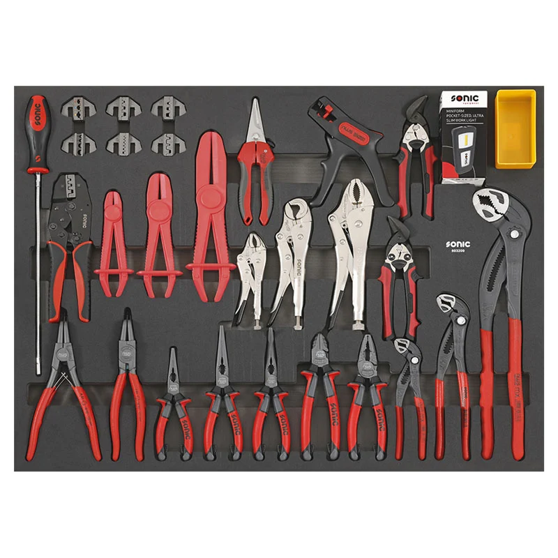Sonic Werkstattwagen NEXT S12XD schwarz 723-teilig - 772398