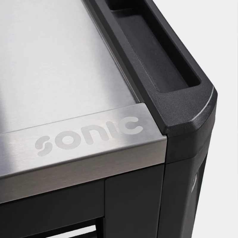 Sonic Werkstattwagen NEXT S12XD schwarz 723-teilig - 772398