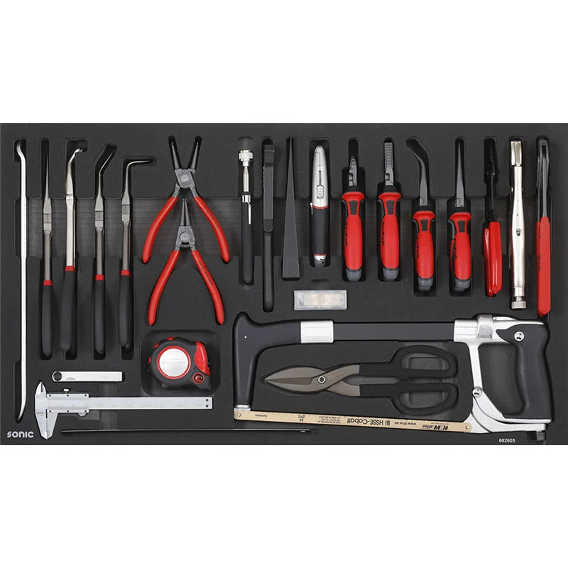 Sonic Werkstattwagen NEXT S12 schwarz 644-teilig - 764496