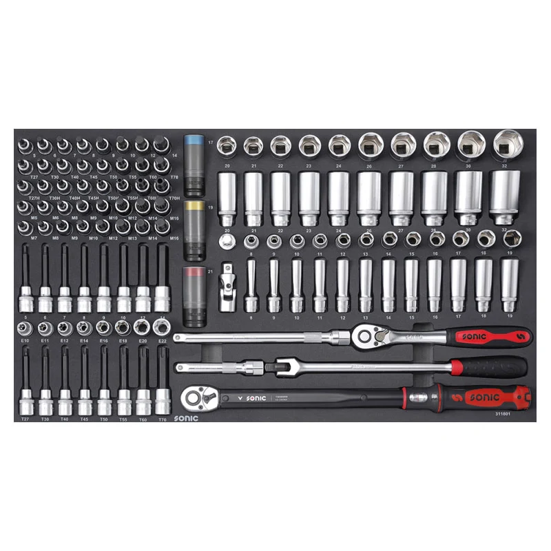 Sonic Werkstattwagen NEXT S12 schwarz 644-teilig - 764496