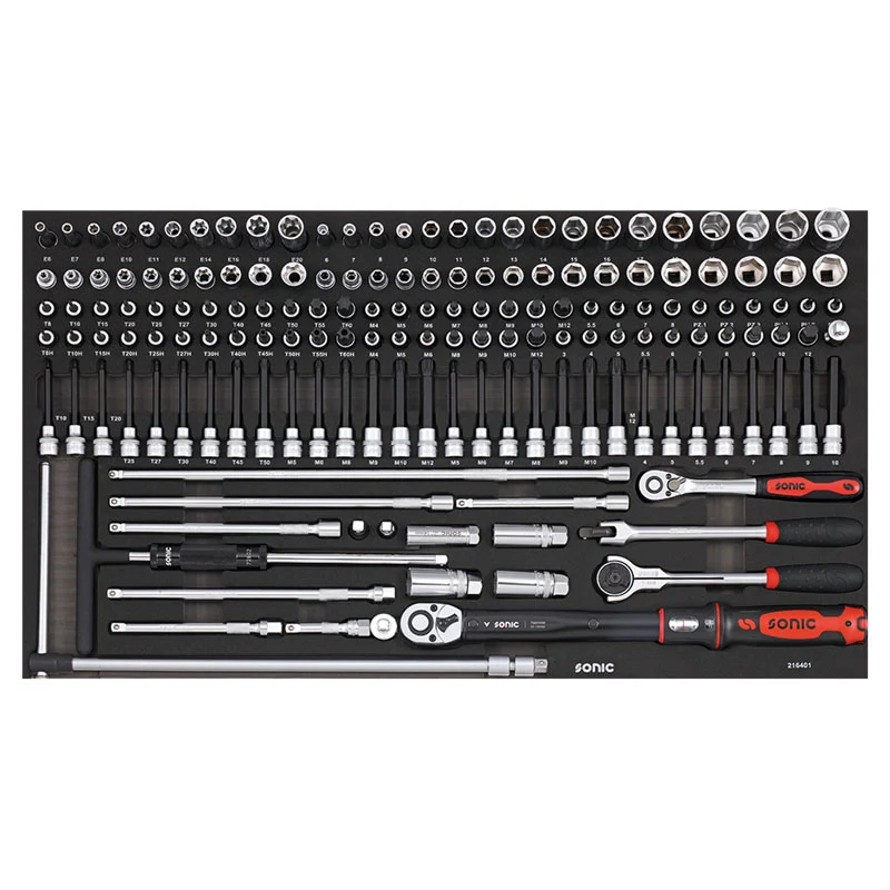 Sonic Werkstattwagen NEXT S12 schwarz 644-teilig - 764496