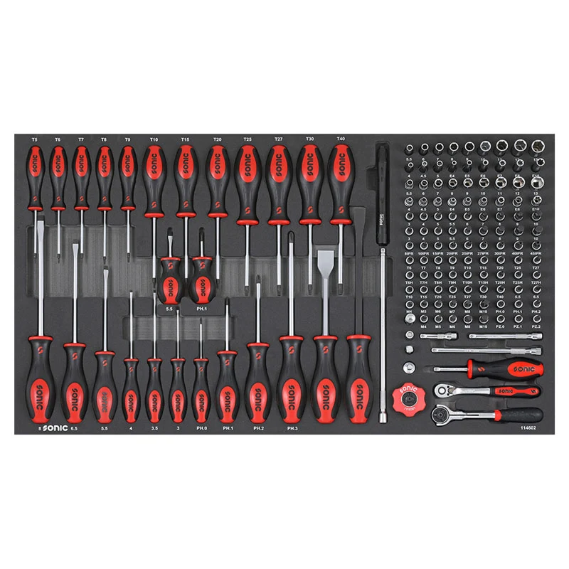 Sonic Werkstattwagen NEXT S12 schwarz 644-teilig - 764496