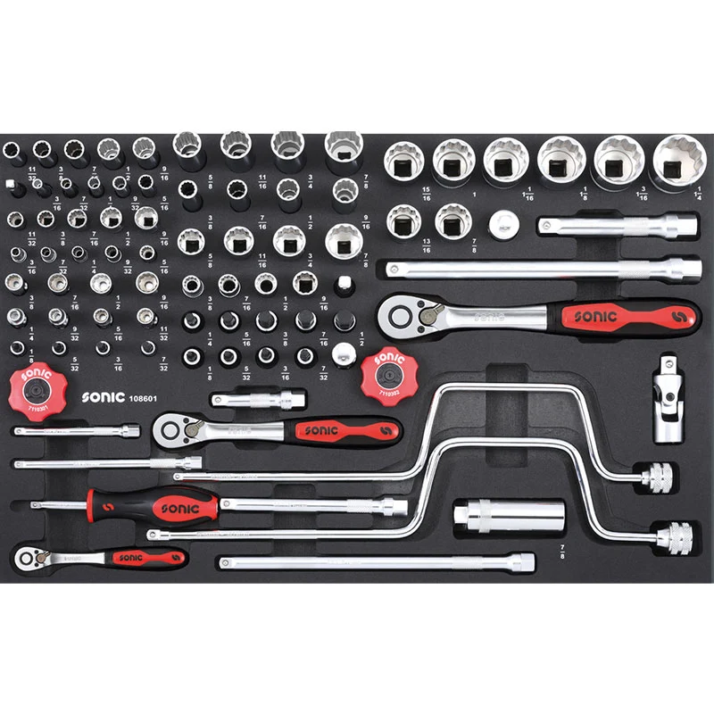 Sonic Werkstattwagen NEXT S9 schwarz 263-teilig - 726394
