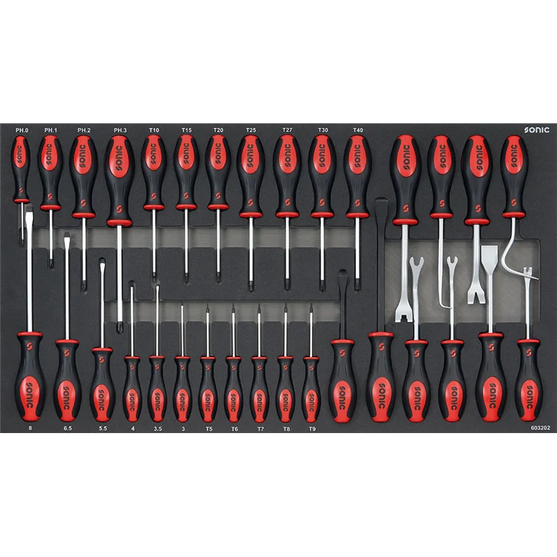 Sonic Werkstattwagen NEXT S12 schwarz 303-teilig - 730396