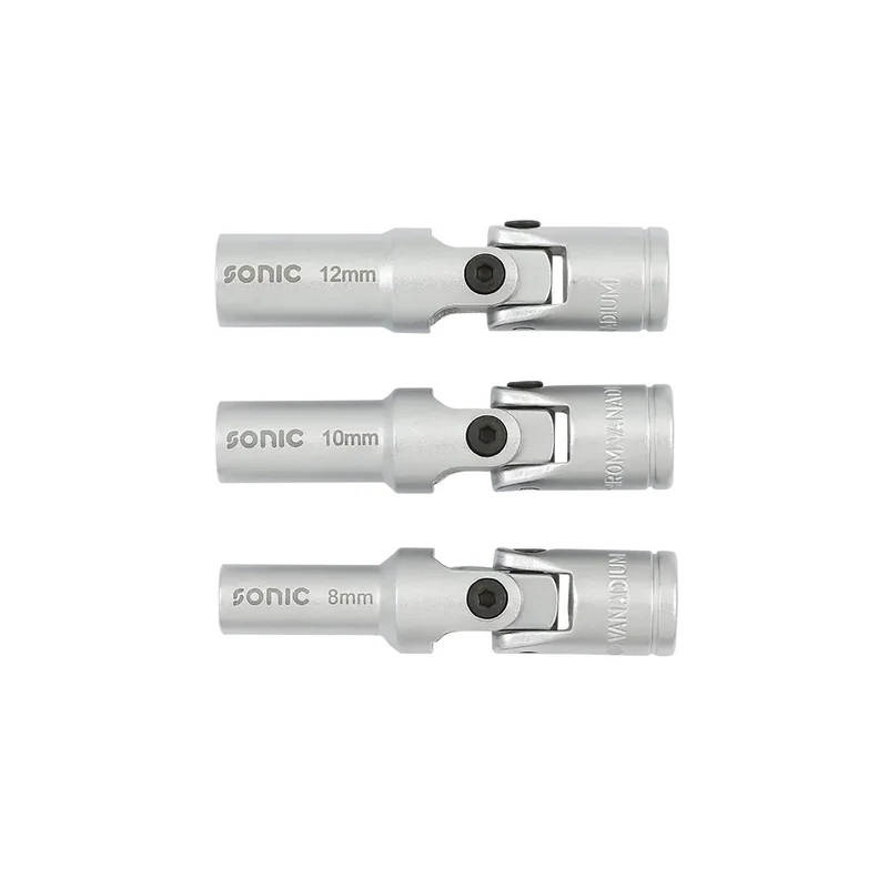 Sonic Glühkerzen Stecknuss-Satz 3/8 Zoll 3-tlg. - 805001