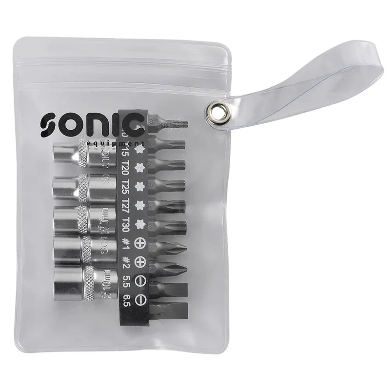 Sonic Flexibler Schraubendrehersatz mit Bits 19-teilig - 601906