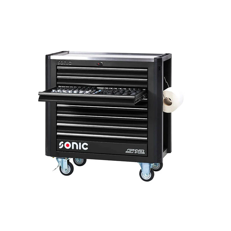 Sonic Werkstattwagen NEXT S12 schwarz 400-teilig - 740096