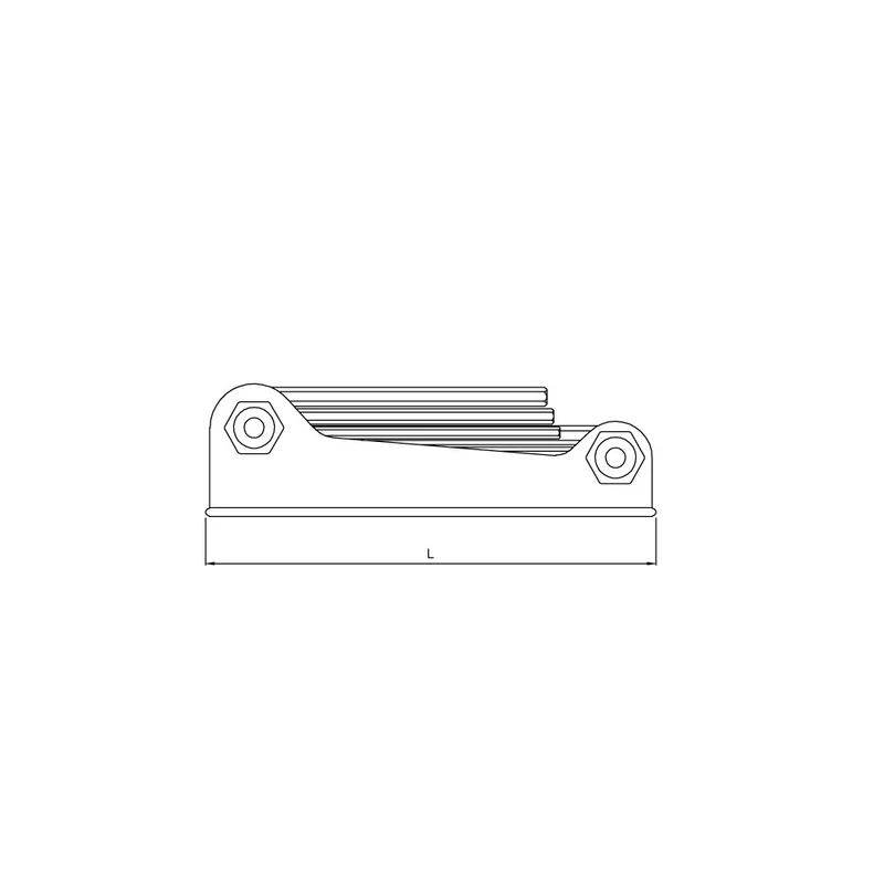 Sonic Innensechskantschlüsselsatz Klapphalter 7-teilig - 600713