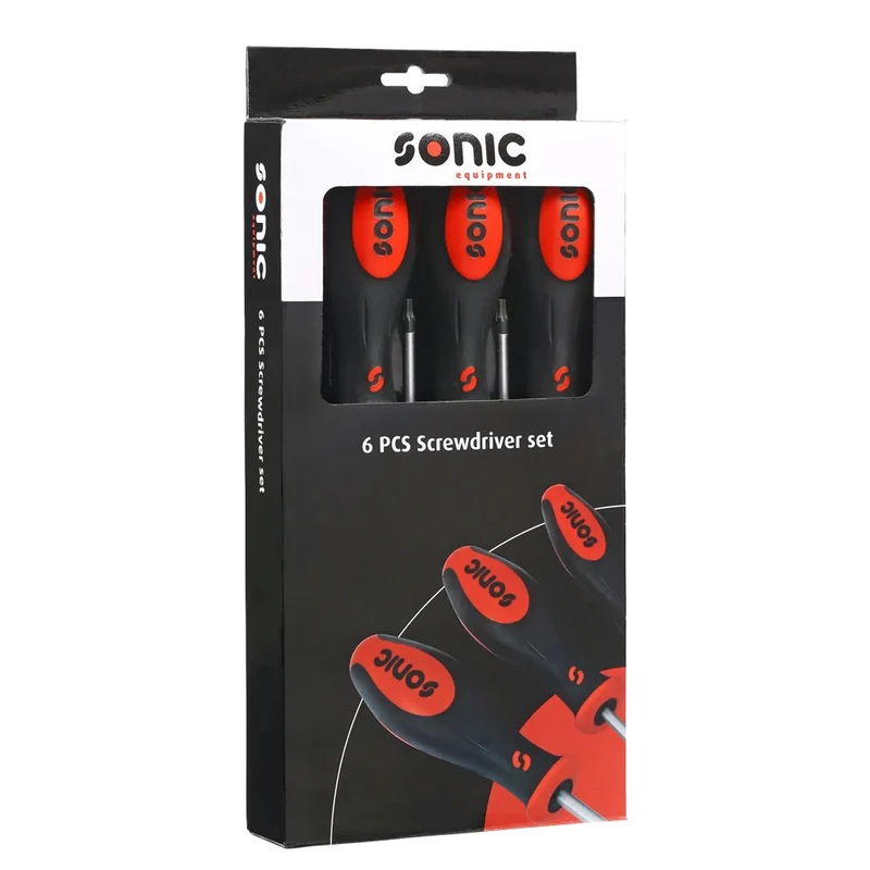 Sonic Schraubendrehersatz TX 6-tlg - 600619