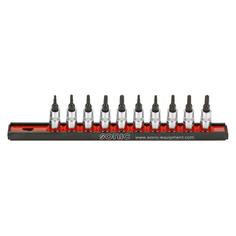 Sonic Bitsatz 1/4" TX auf Steckleiste 10-teilig - 101004
