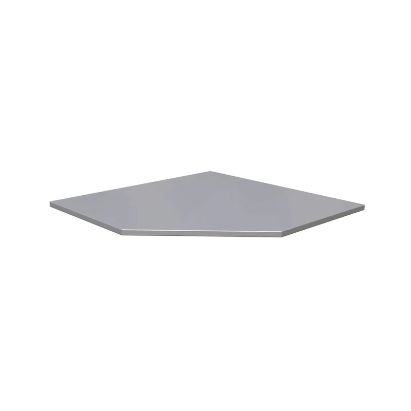 Sonic NEXT MSS Edelstahl Arbeitsplatte Eckschrank 875 x 500 x 20 mm - 47987