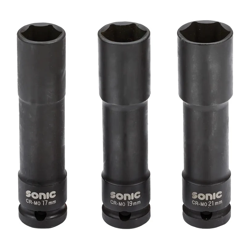 Sonic Kraft-Stecknusssatz 1/2" 3-teilig - 300302