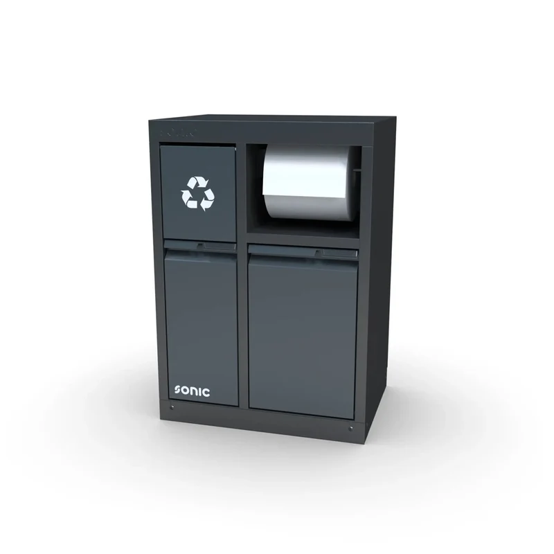 Sonic NEXT MSS Schrankwand mit Edelstahlarbeitsplatte hoch 5026mm - 4930714