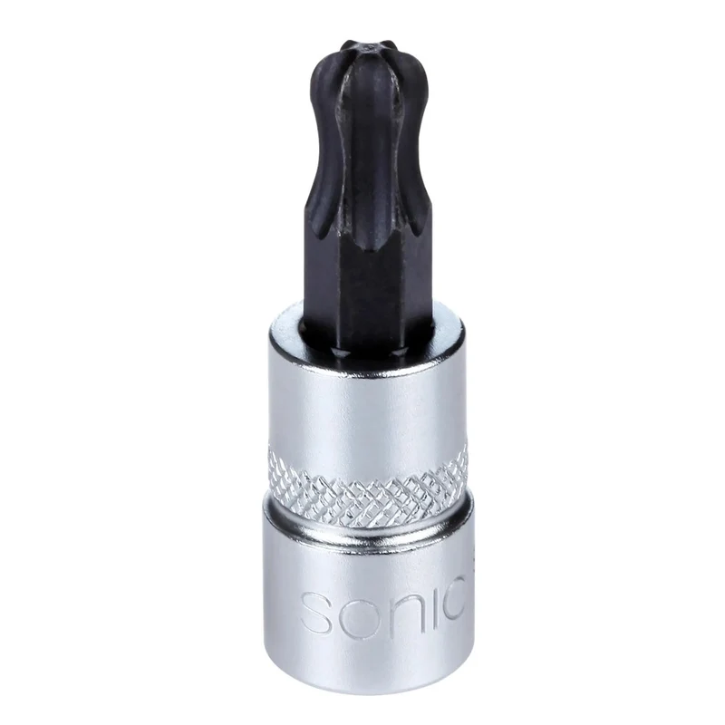 Sonic Bitsatz 1/4" TX mit Kugel auf Steckleiste 7-teilig - 100704