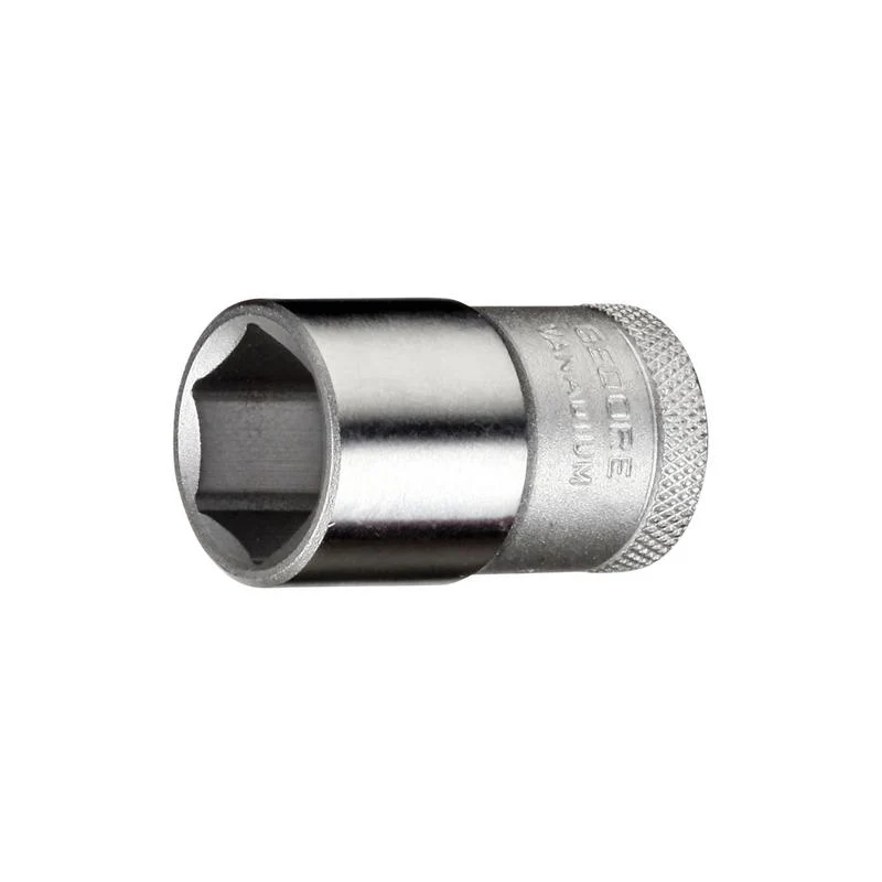 GEDORE Steckschlüsseleinsatz 1/2 Zoll, 6-Kant, 21 Millimeter - 19 21