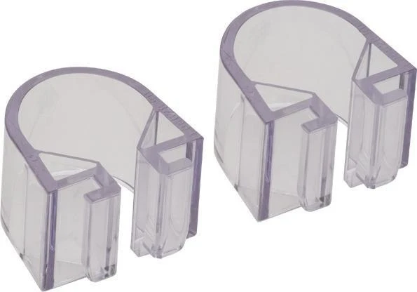HANSGROHE Schelle Cassetta D 25 mm glasklar – Ersatzteil für Seifenschale