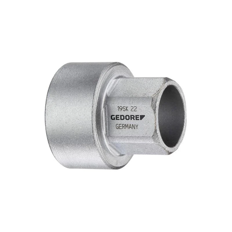 GEDORE Steckschlüsseleinsatz 1/2 Zoll, kurz, 21 Millimeter - 19 SK 21
