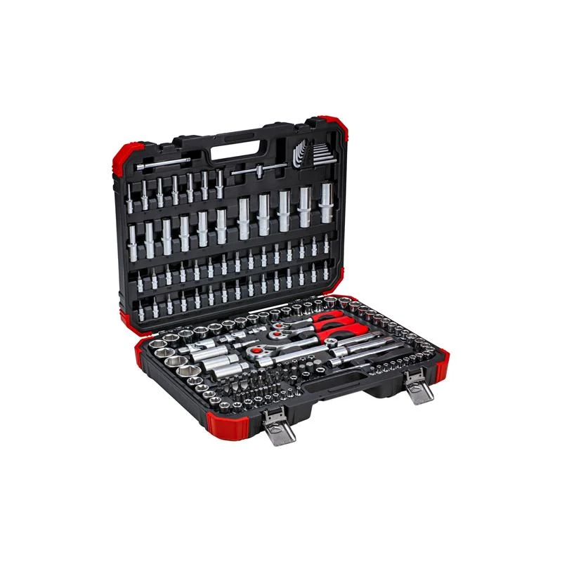 GEDORE Steckschlüssel-Satz mit 1/4 Zoll, 3/8 Zoll und 1/2 Zoll, 172-teilig - R45603172